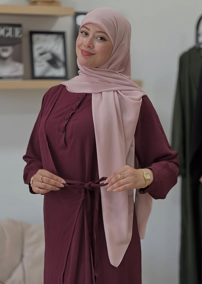 Hijab Cloche Coeur - Image 4
