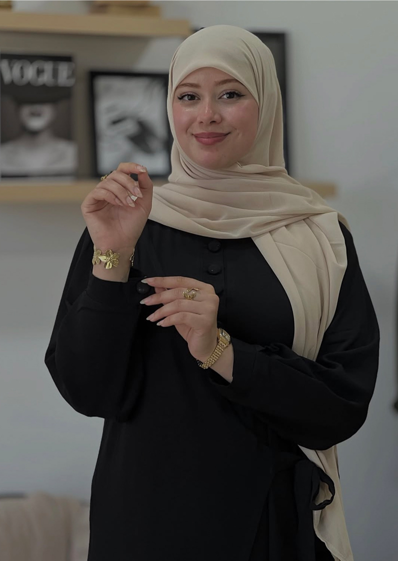 Hijab Cloche Coeur - Image 3